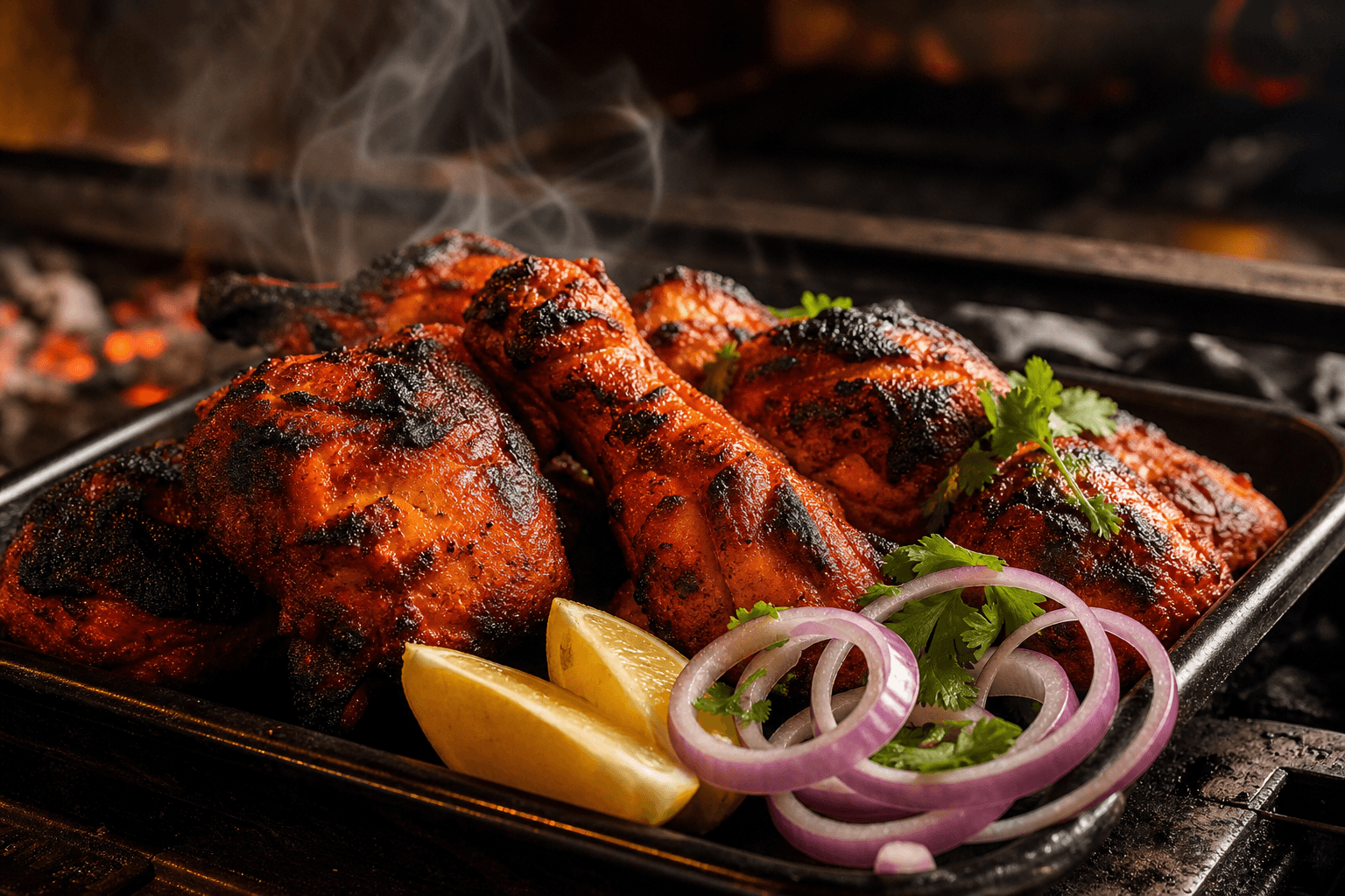 Tandoori chicken from Punjabi Bytes